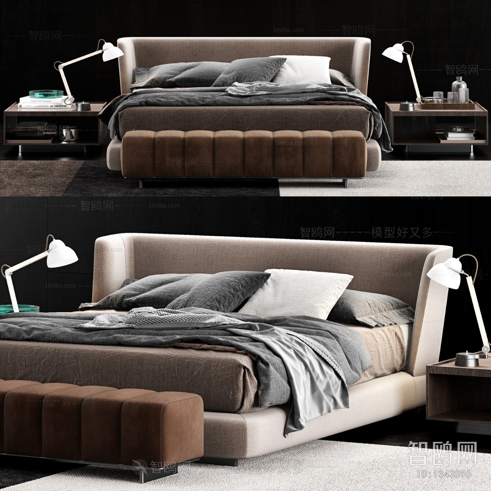 Modern Double Bed