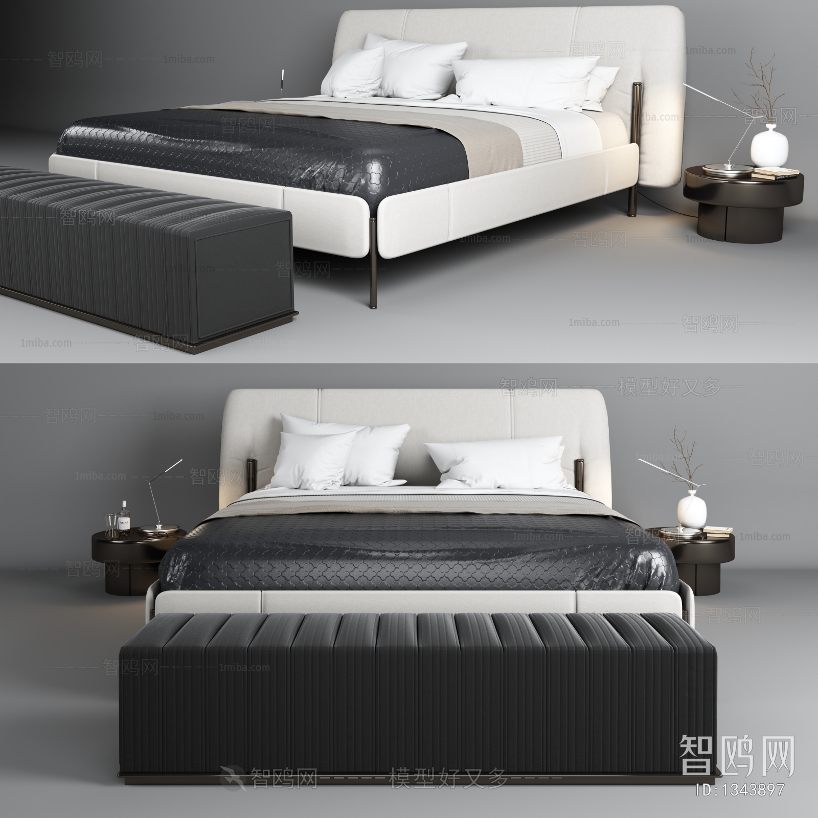 Modern Double Bed