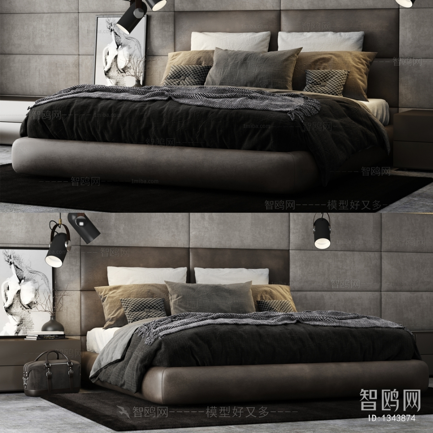 Modern Double Bed