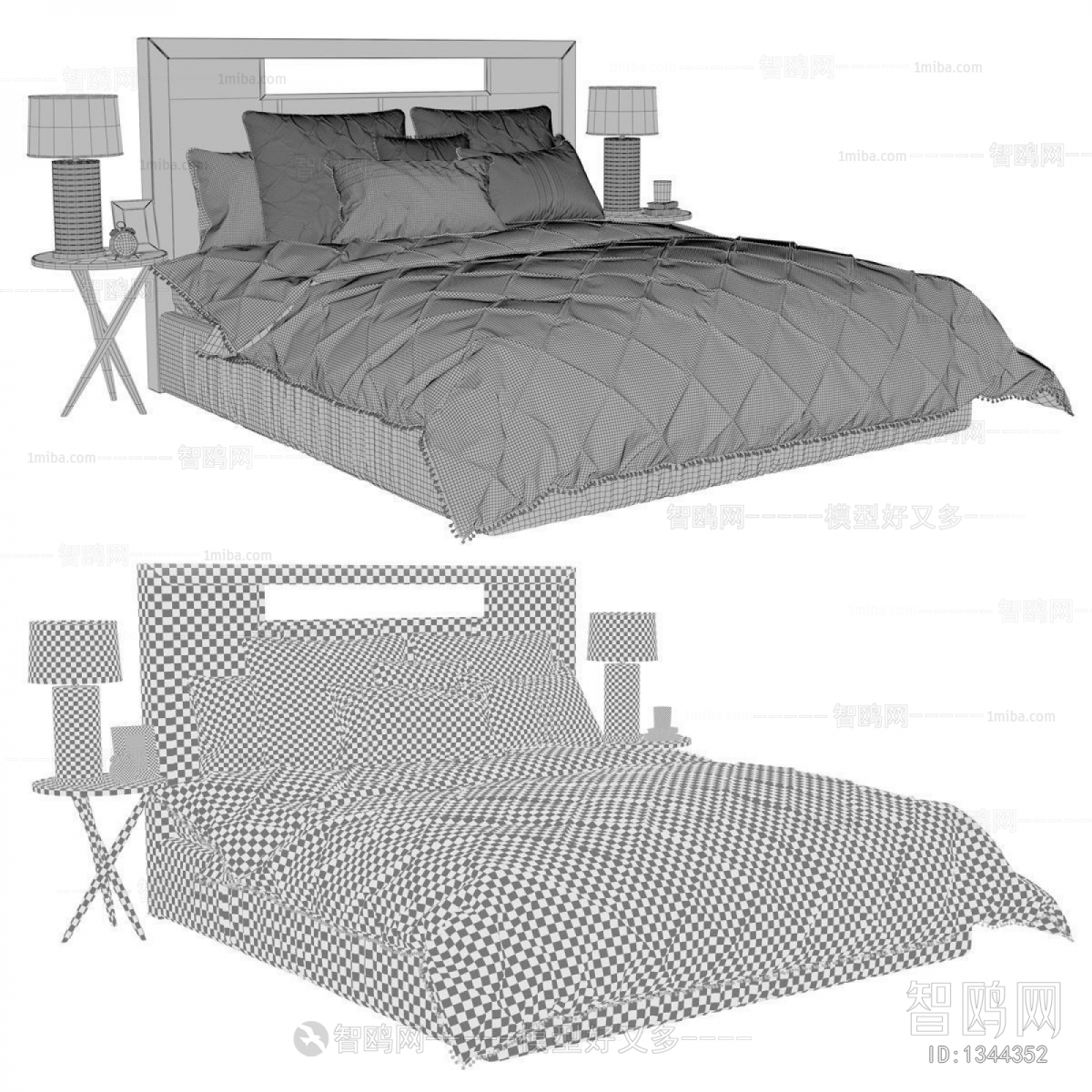 Modern Double Bed