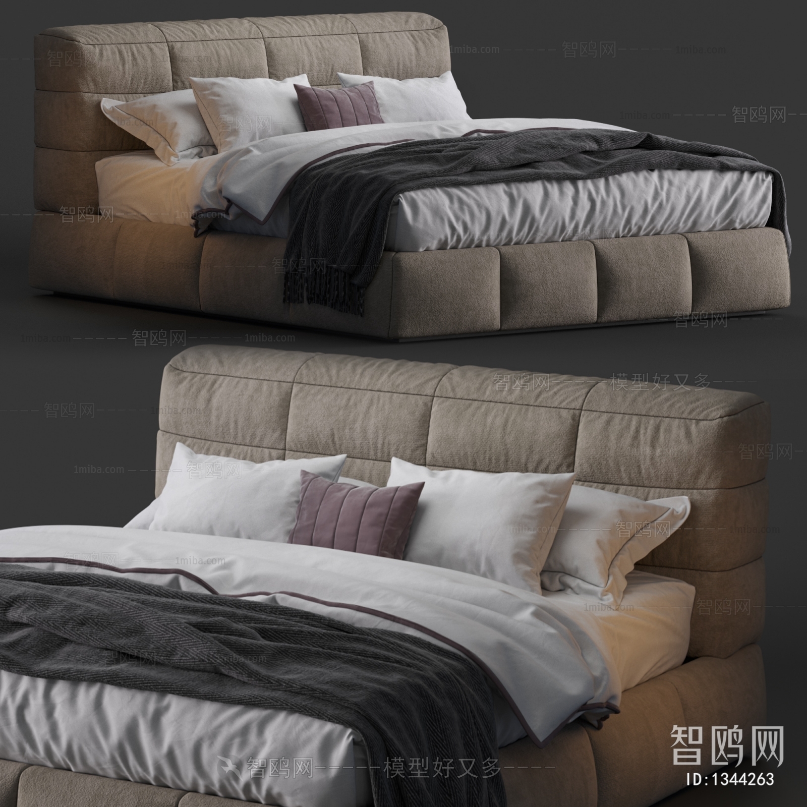 Modern Double Bed