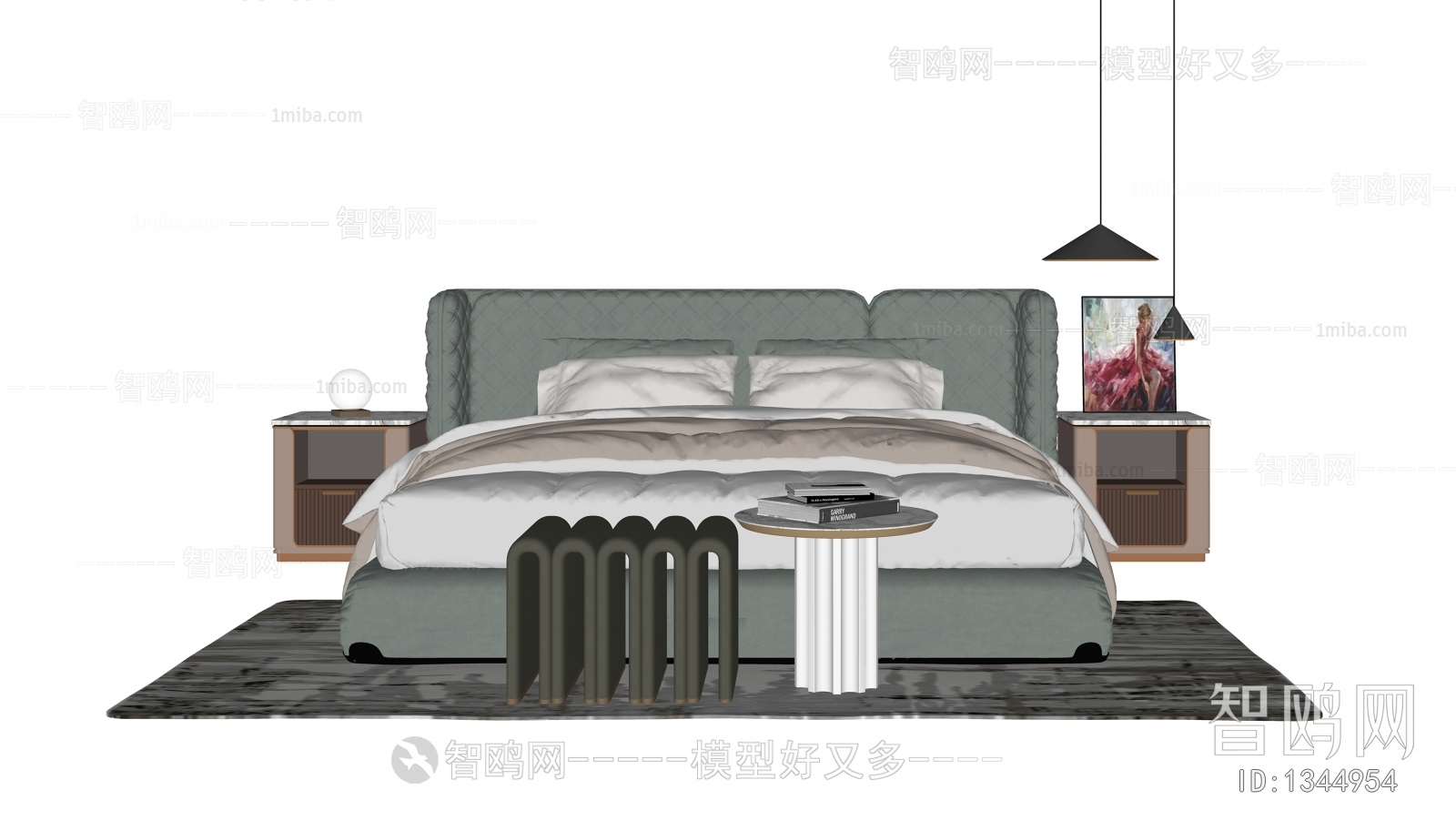 Modern Double Bed