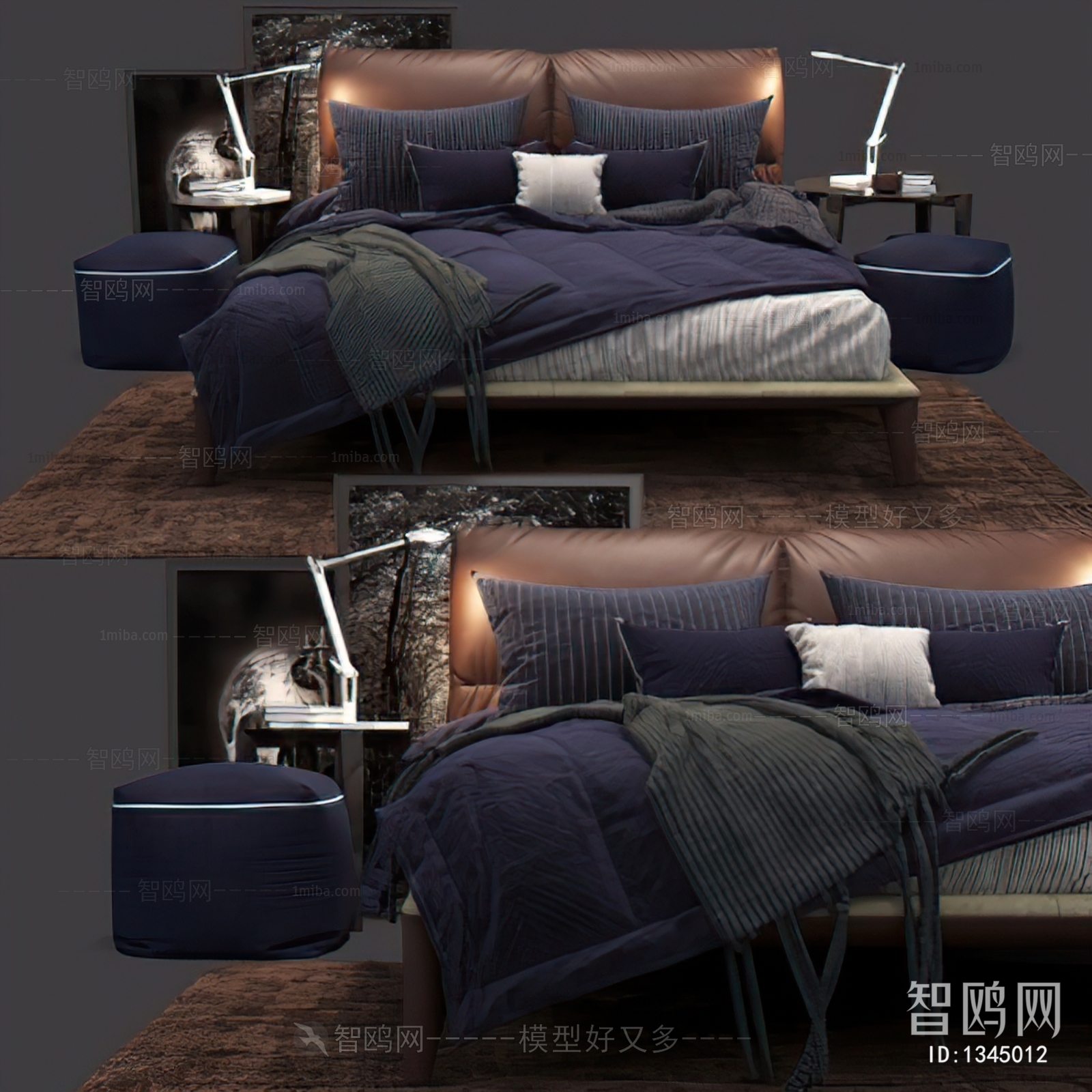 Modern Double Bed