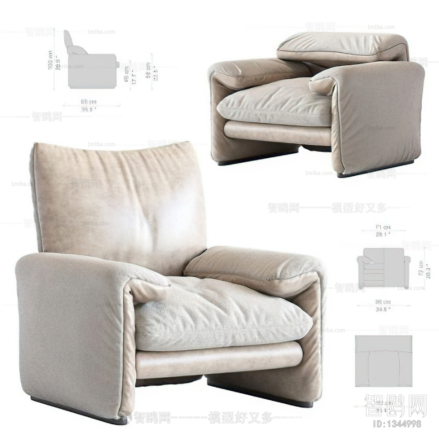 Modern Single Sofa