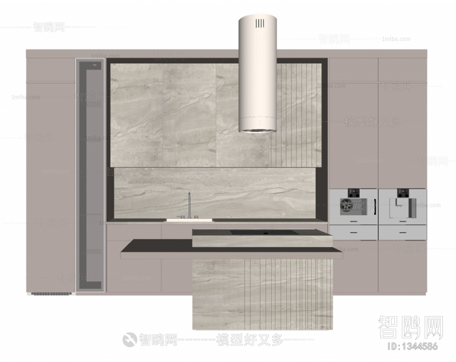 Modern Open Kitchen