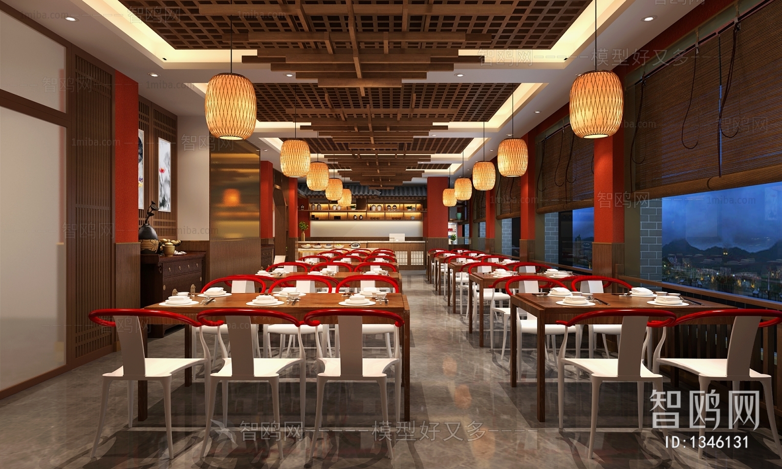 Chinese Style Catering Space