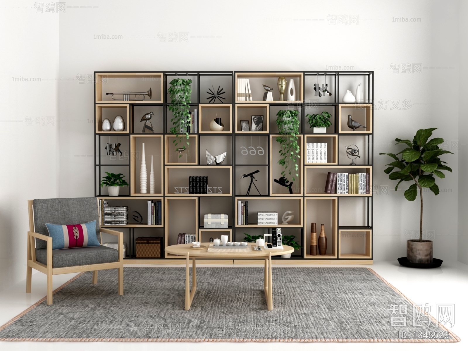 Nordic Style Bookshelf