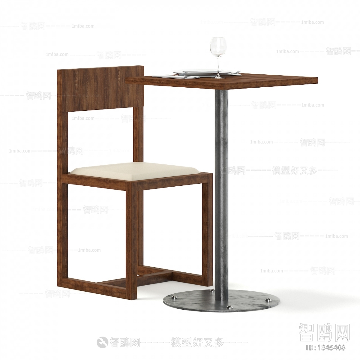 工业风餐桌椅