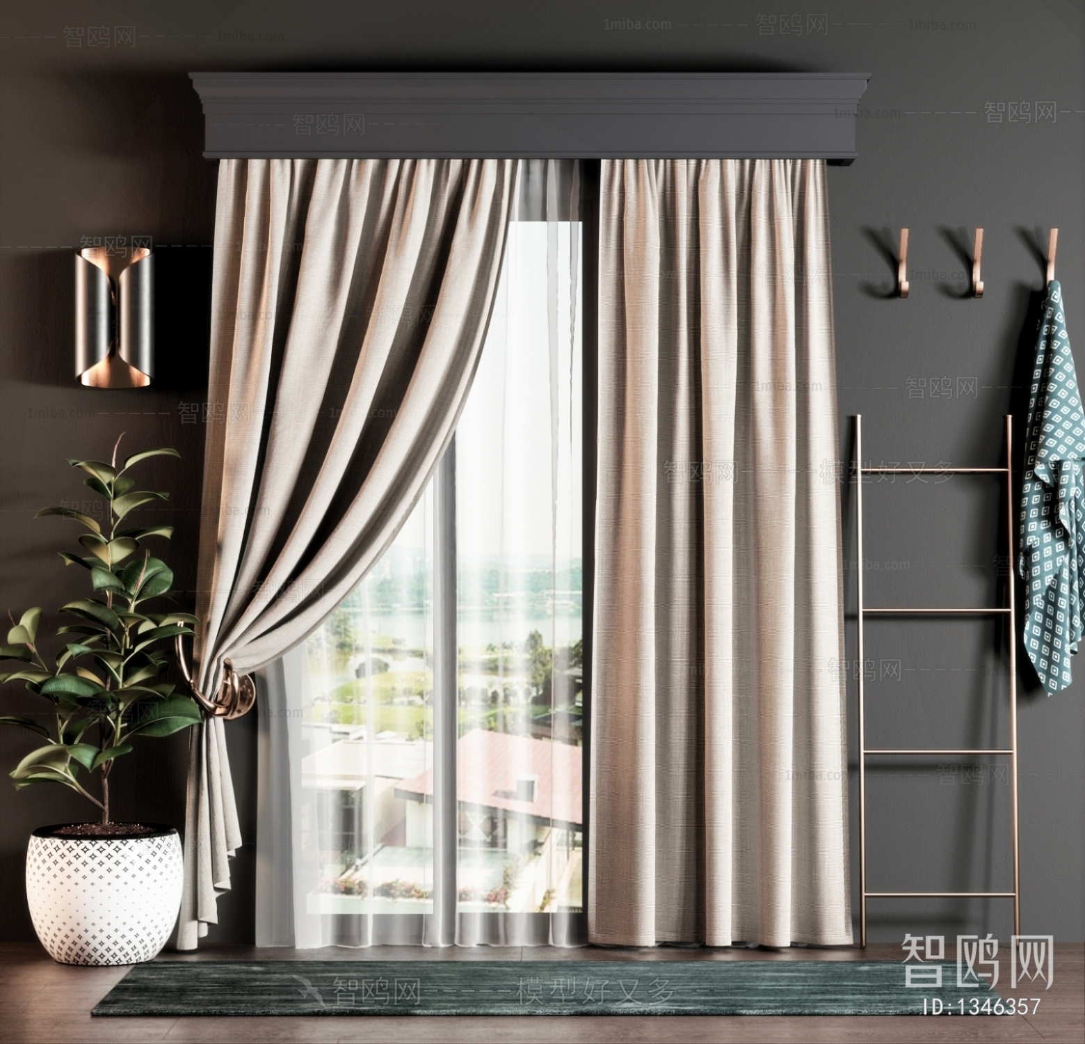 Modern The Curtain