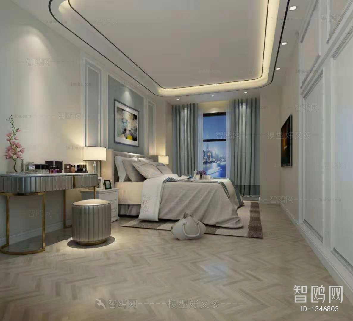 American Style Bedroom