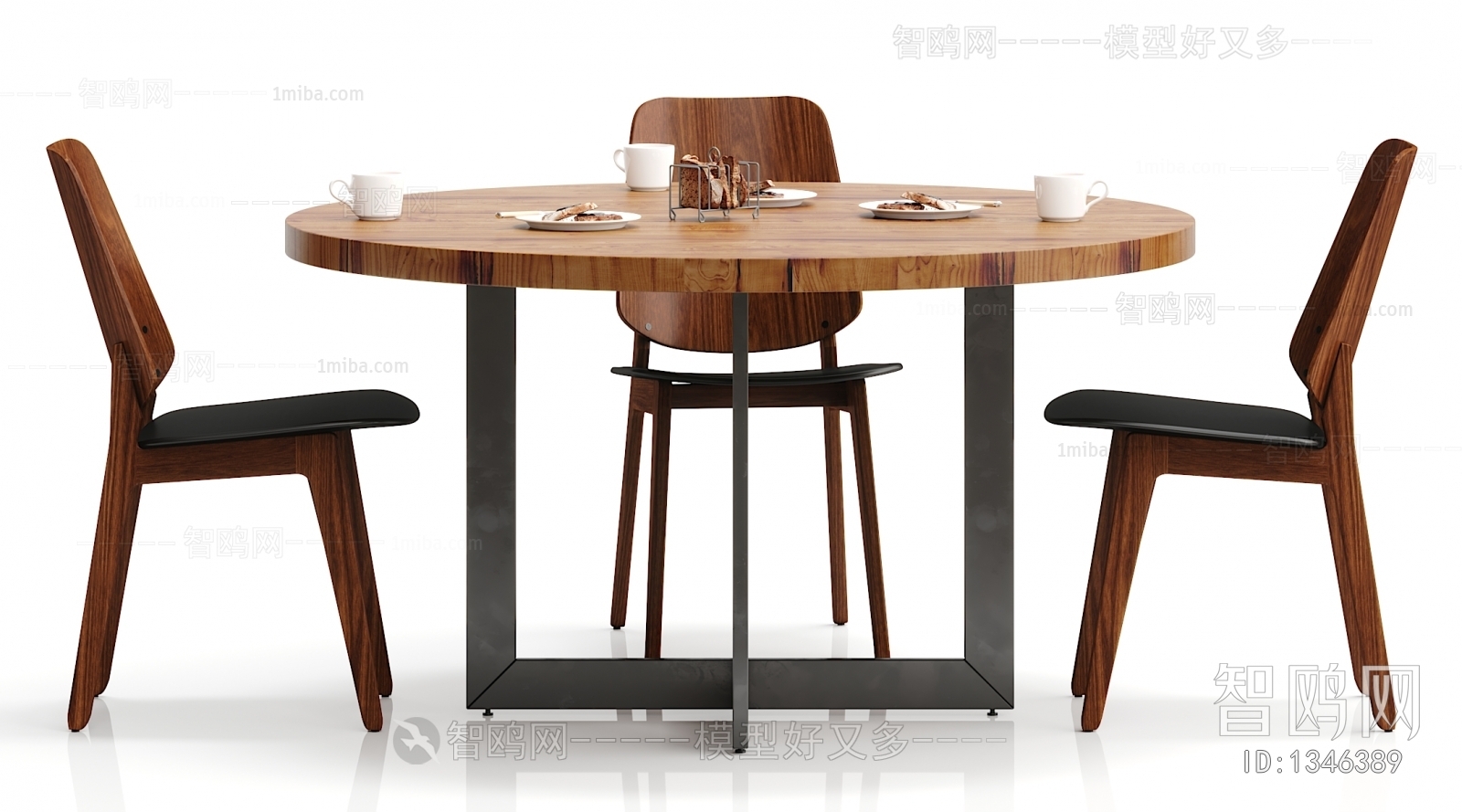 Industrial Style Dining Table And Chairs