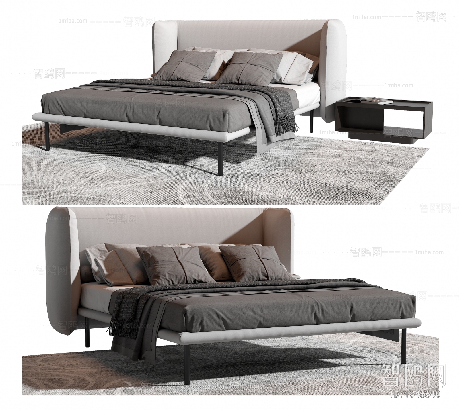 Modern Double Bed