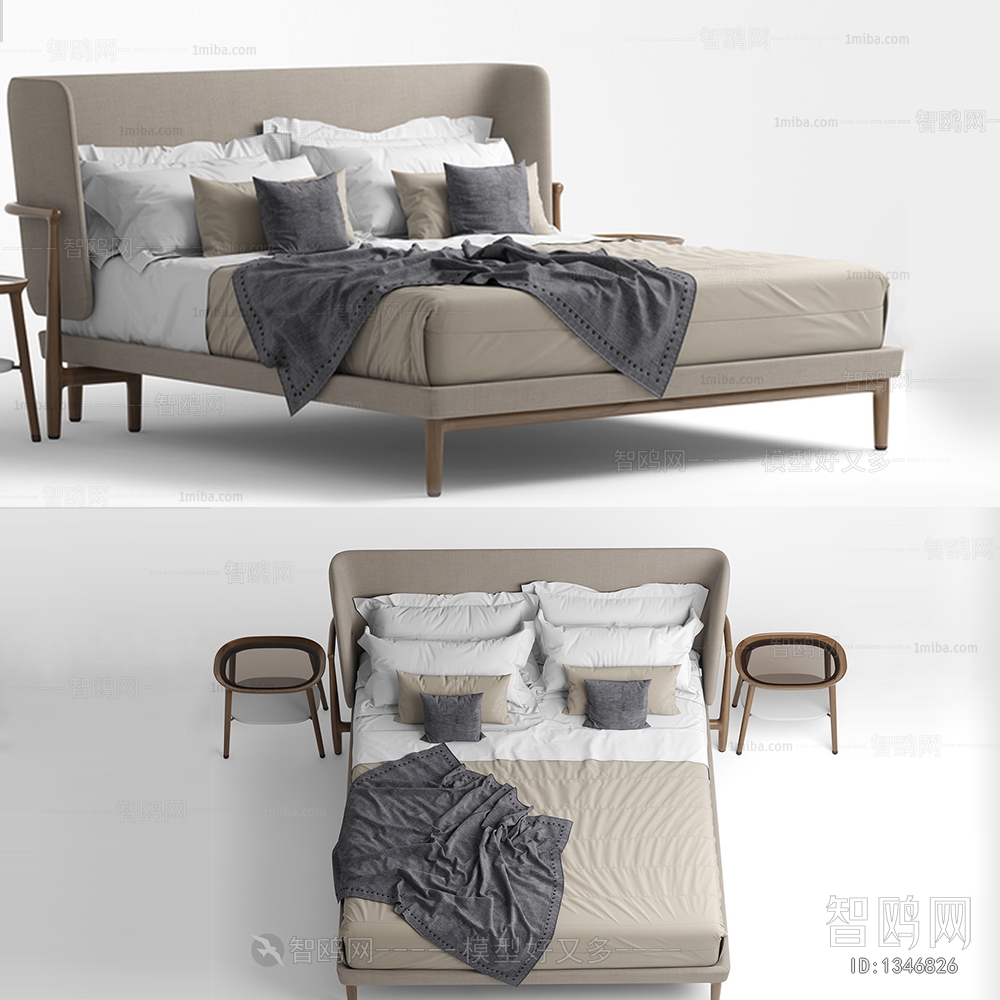 Modern Double Bed