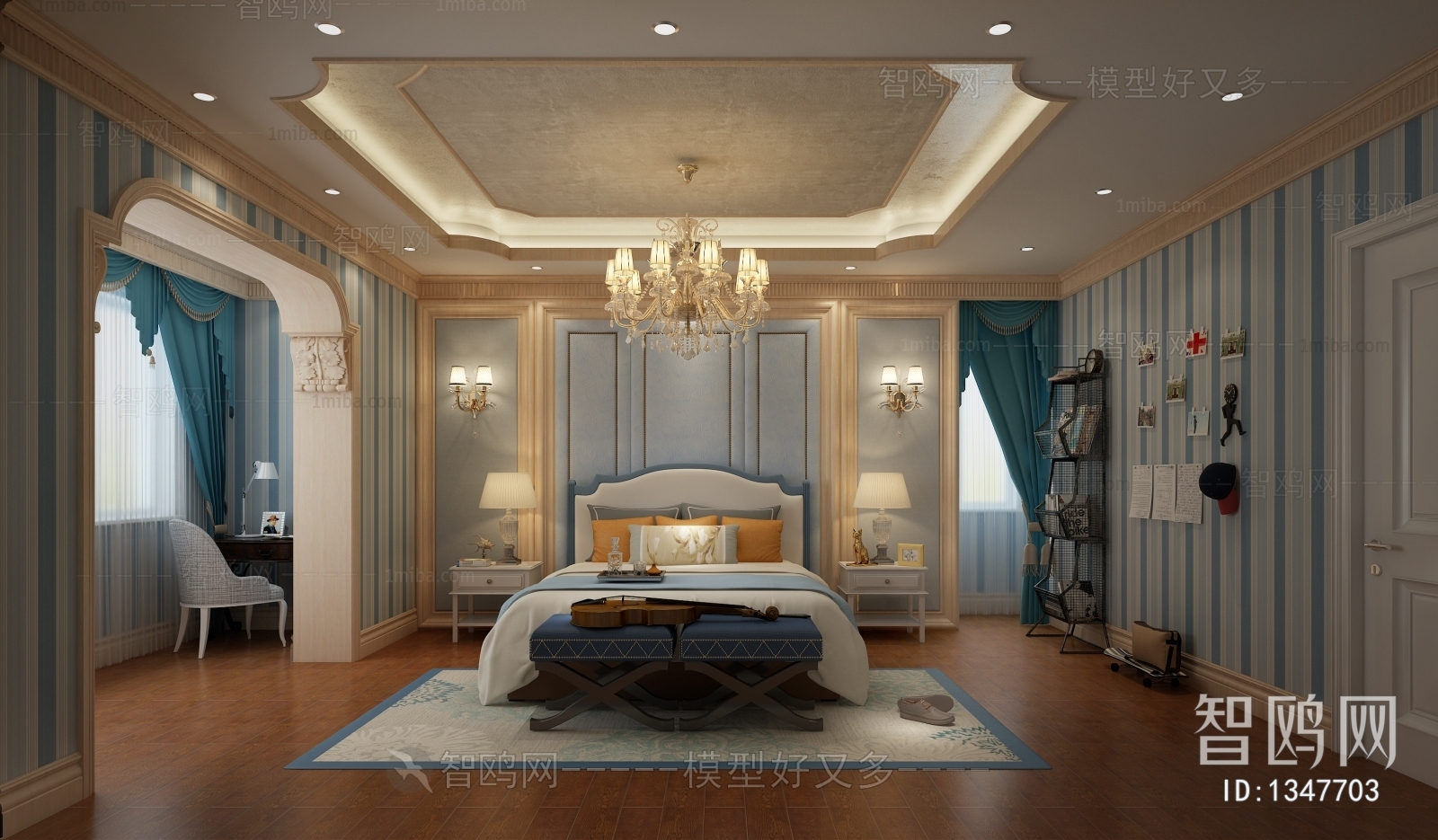 American Style Bedroom