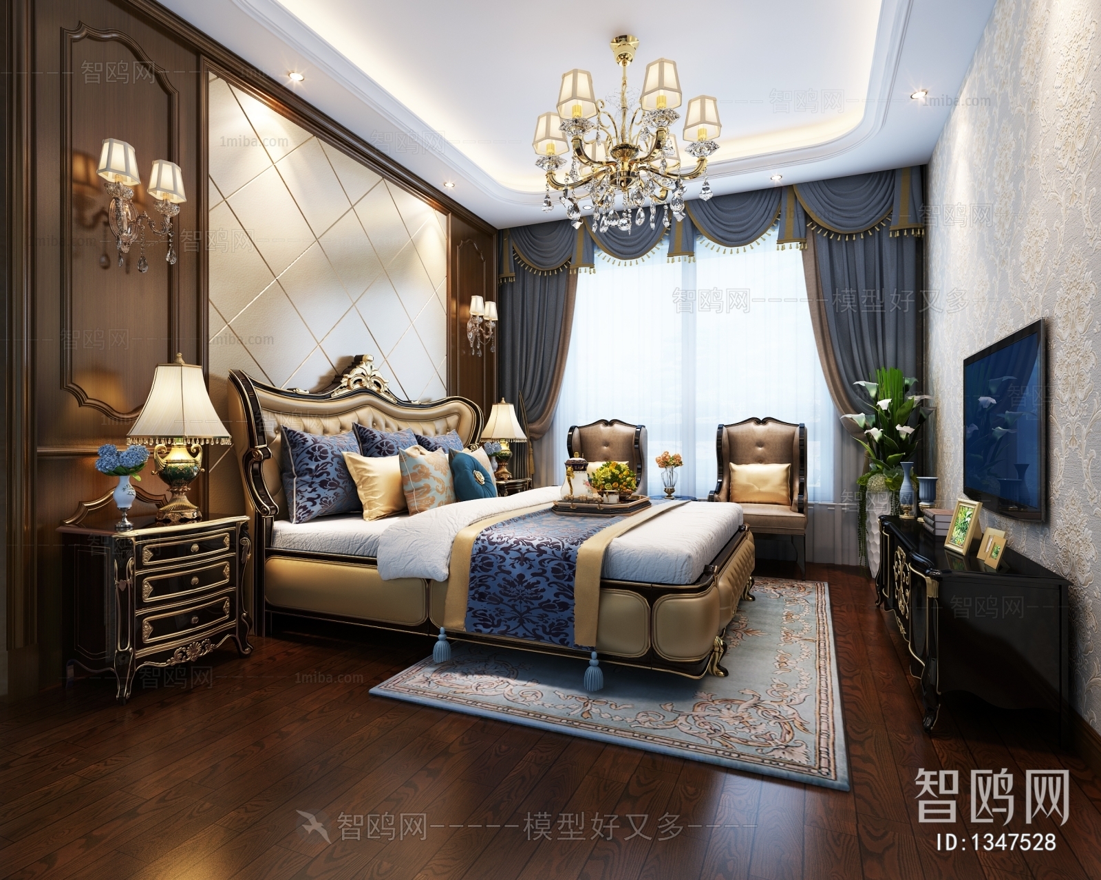 European Style Bedroom