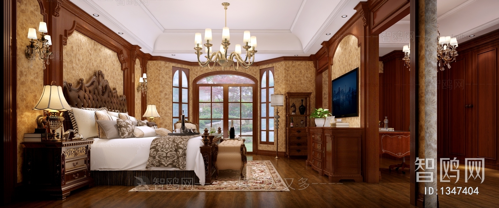 American Style European Style Simple European Style Bedroom