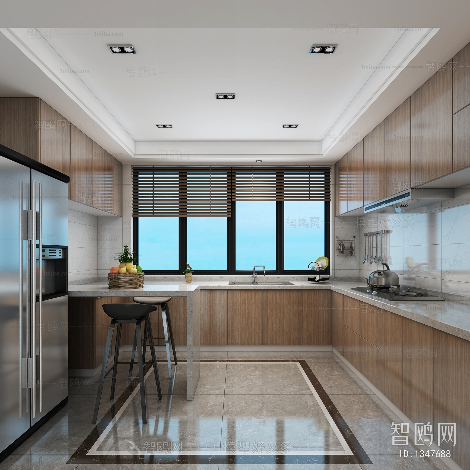 Modern The Kitchen