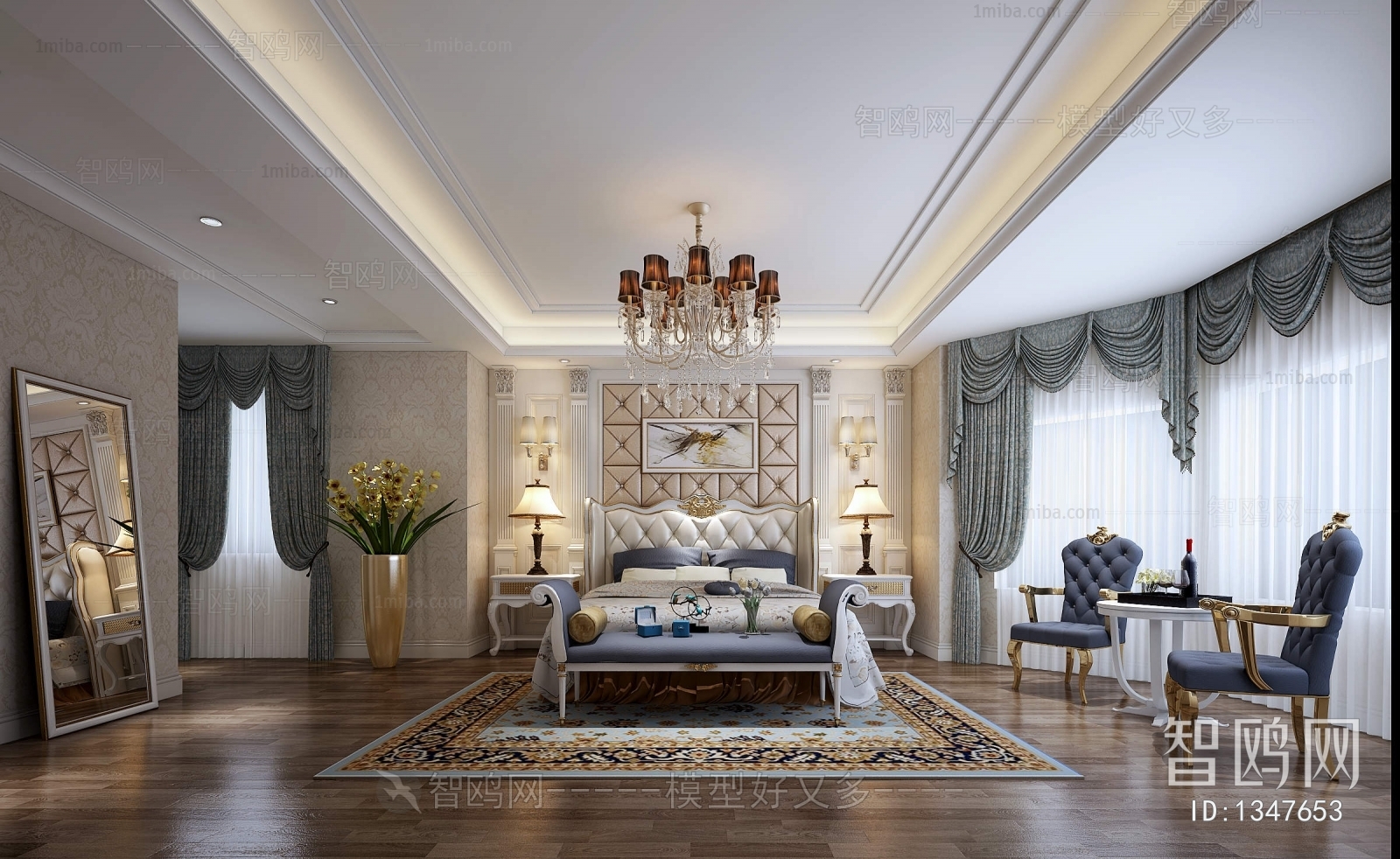 European Style Bedroom