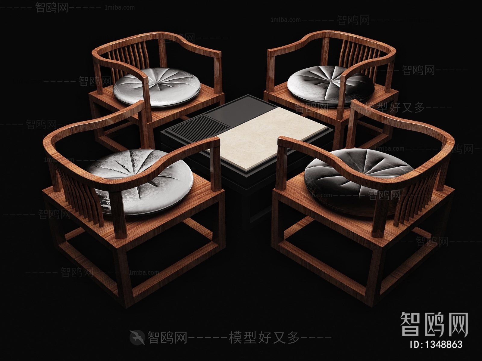 中式休闲椅