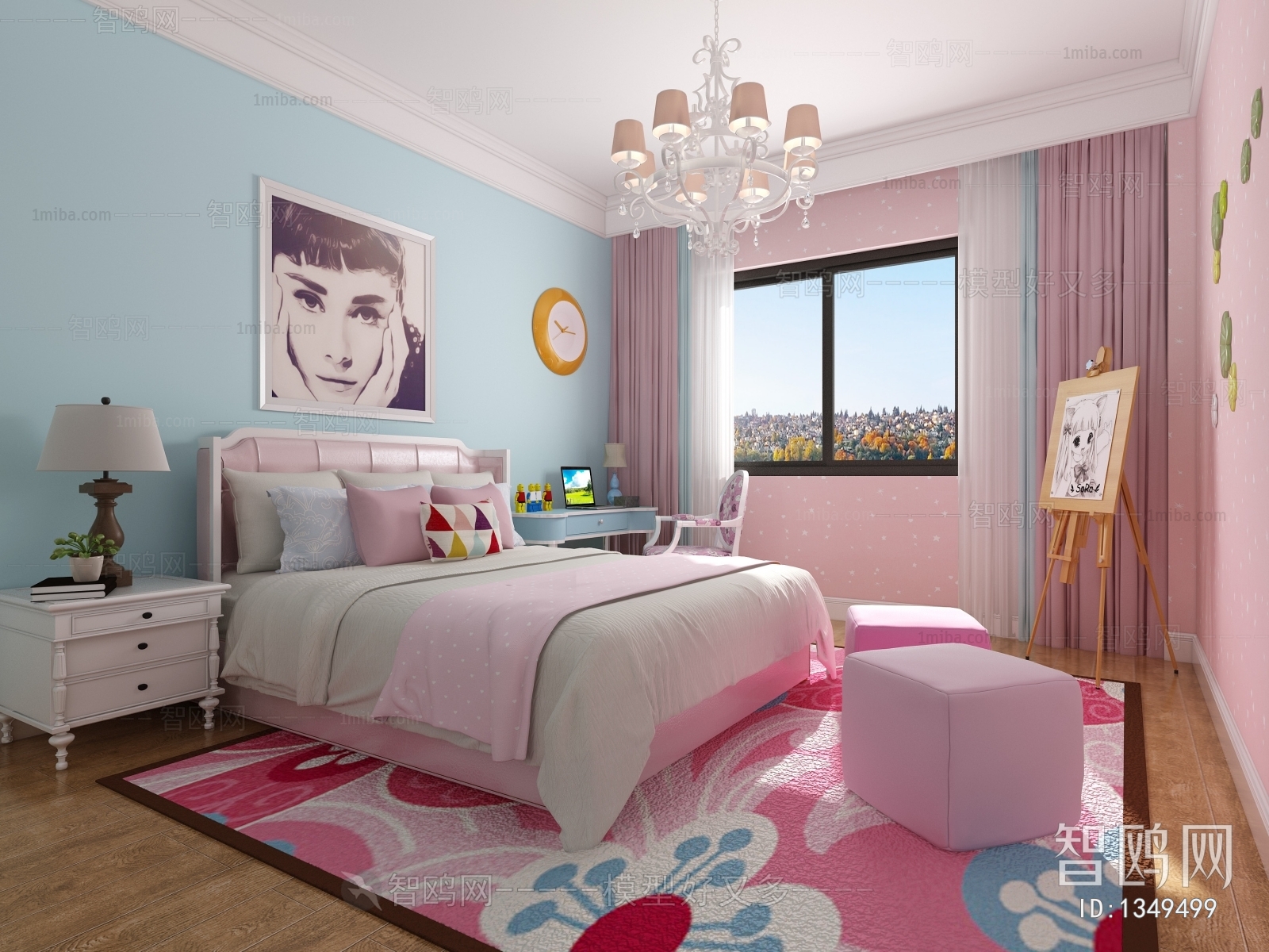 Modern Girl's Room Daughter's Room