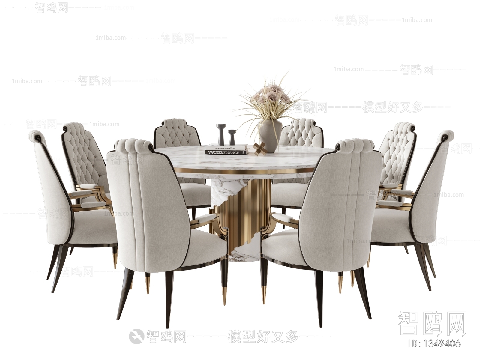 American Style Dining Table And Chairs