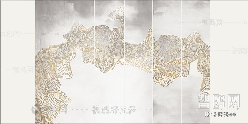 中式花纹壁纸