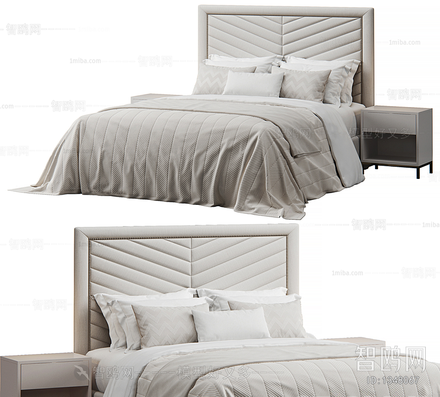 Modern Double Bed