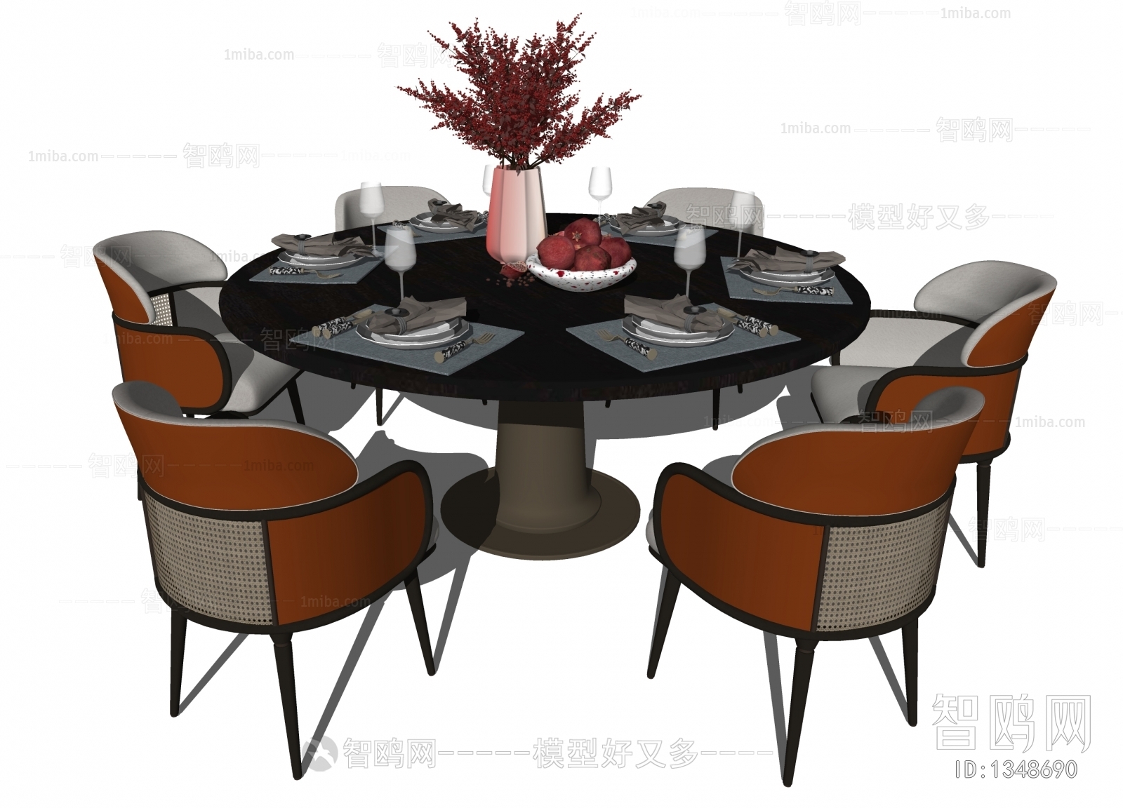 New Chinese Style Dining Table And Chairs