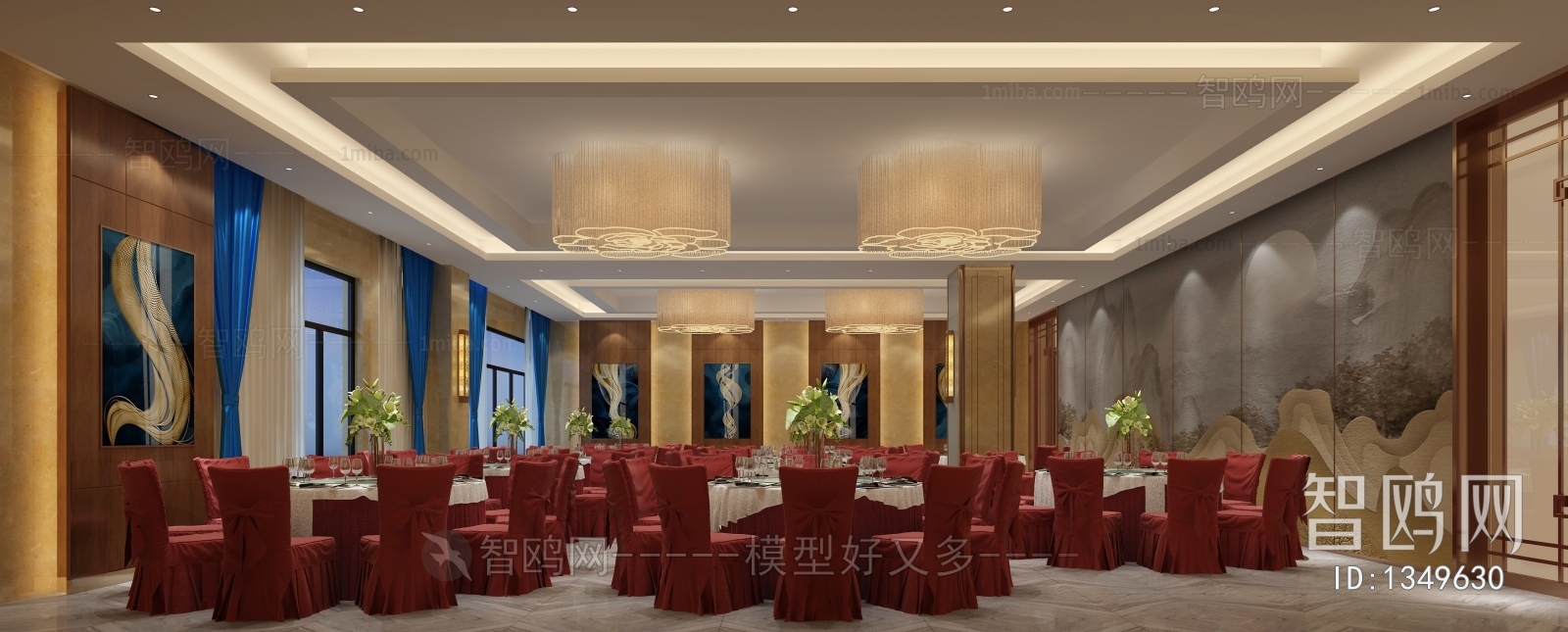 New Chinese Style Banquet Hall