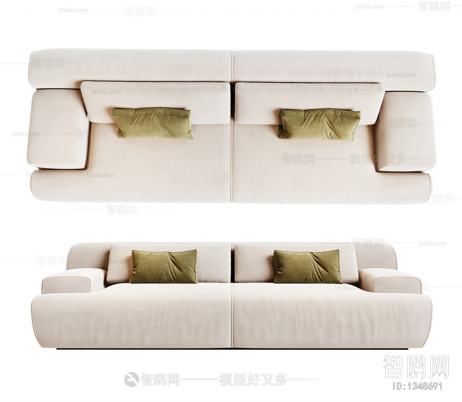 Wabi-sabi Style A Sofa For Two