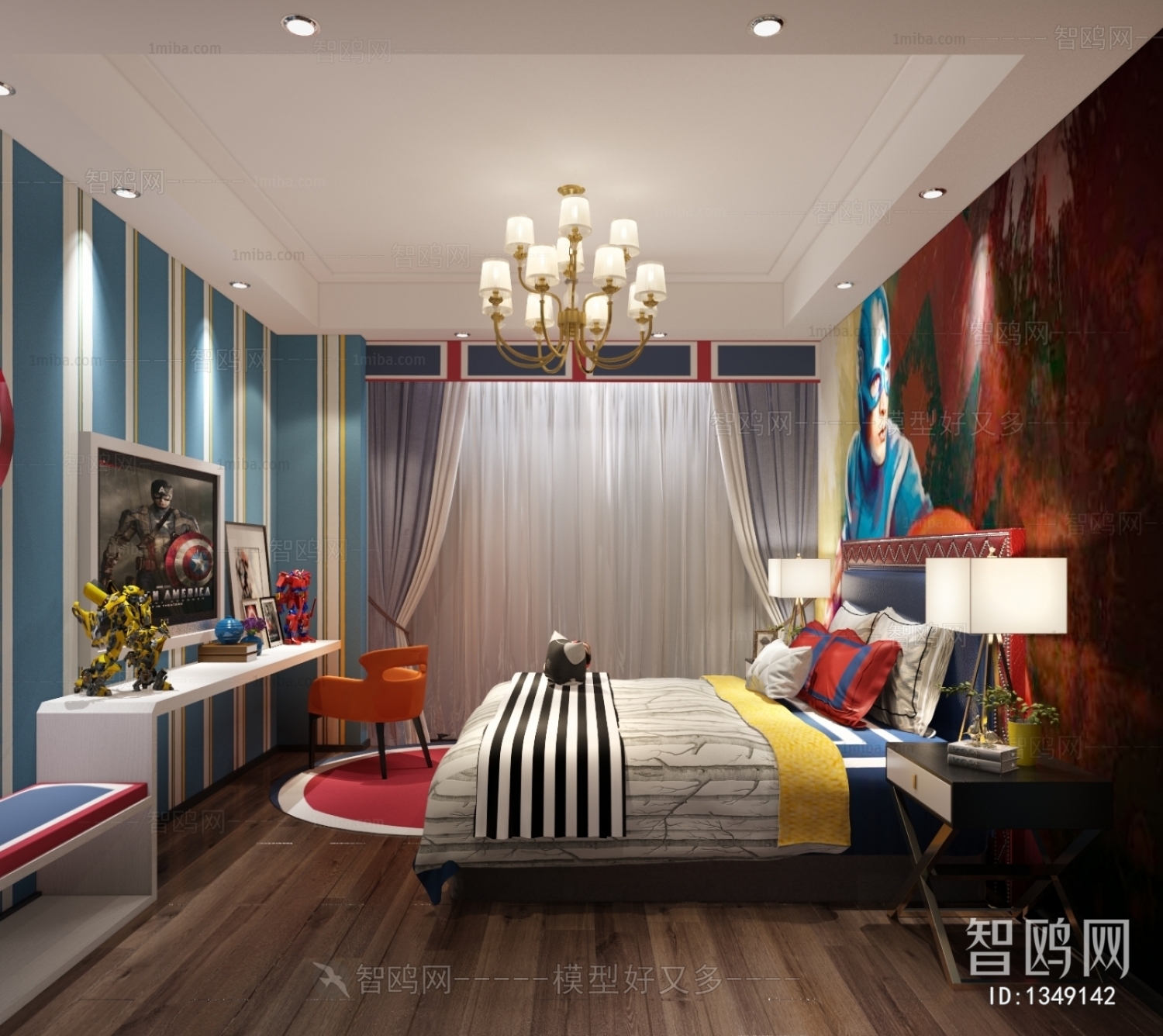American Style Guest Room