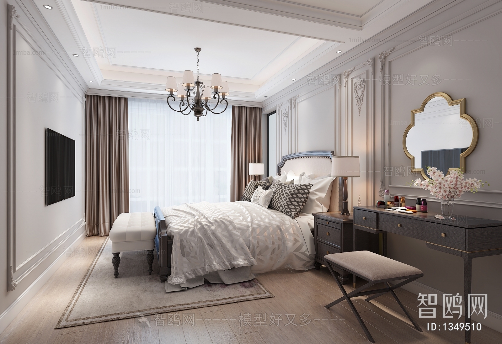 European Style Bedroom