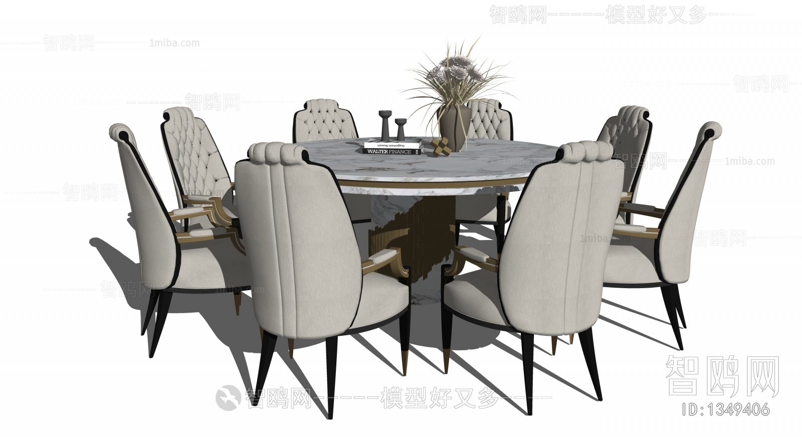 American Style Dining Table And Chairs