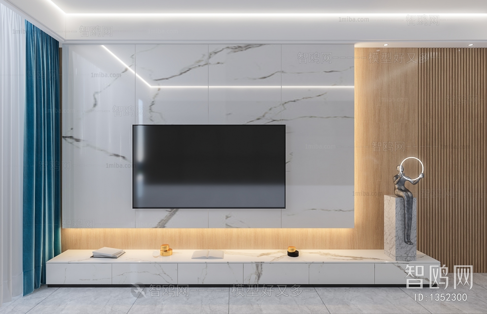 Modern TV Wall