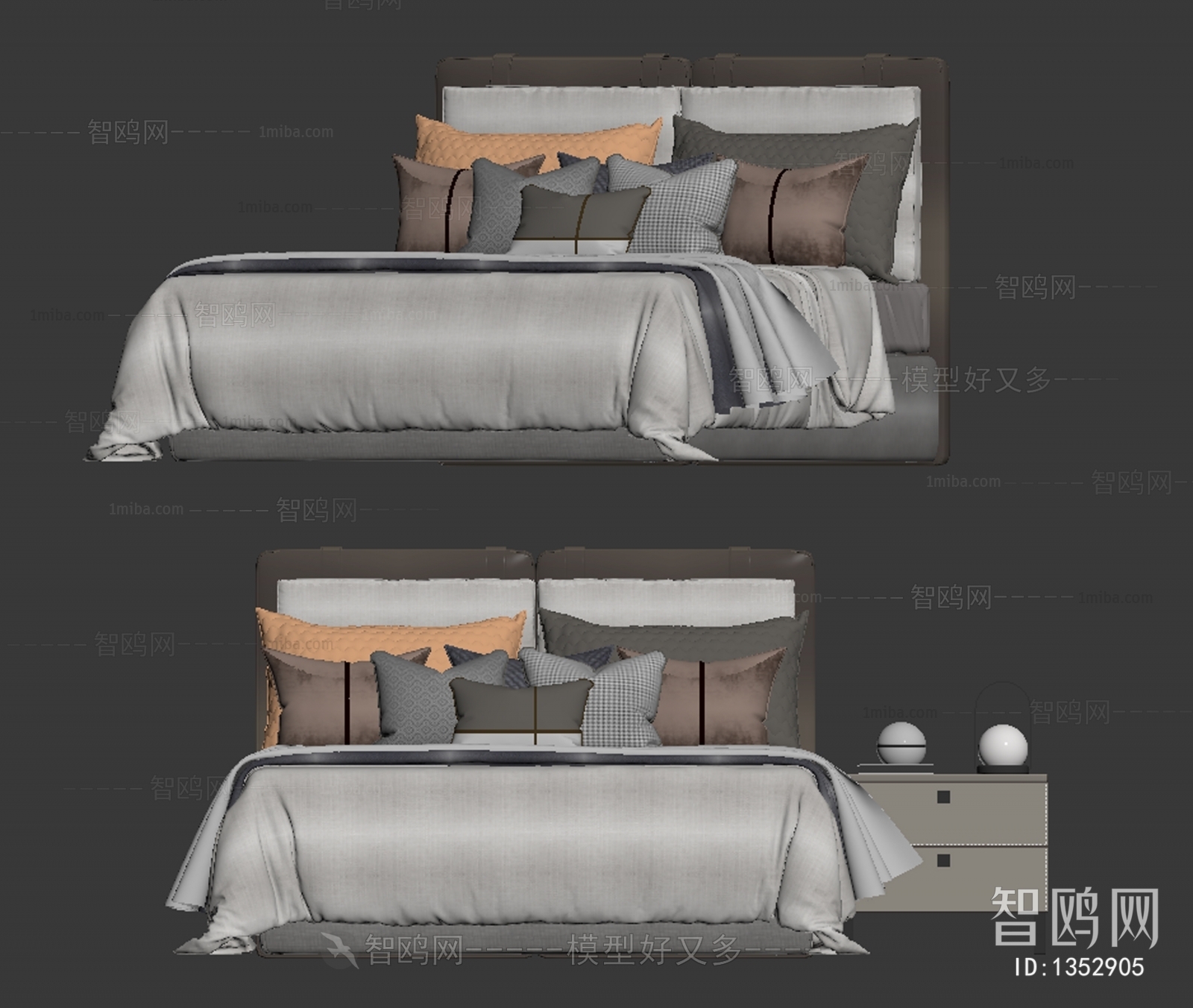 Modern Double Bed