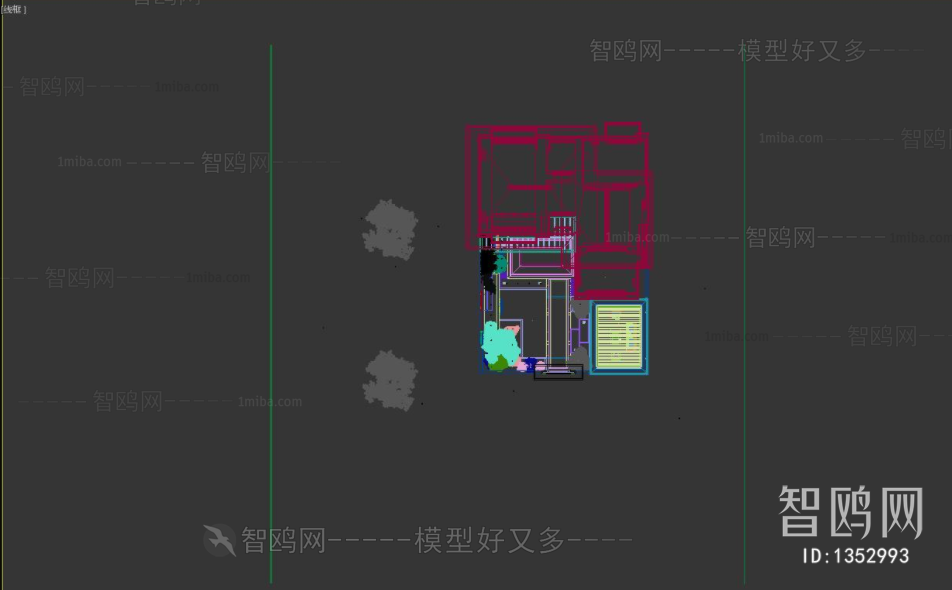 New Chinese Style Courtyard/landscape