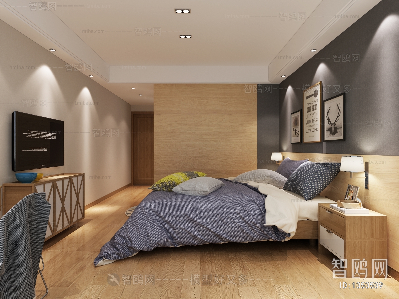 Nordic Style Bedroom