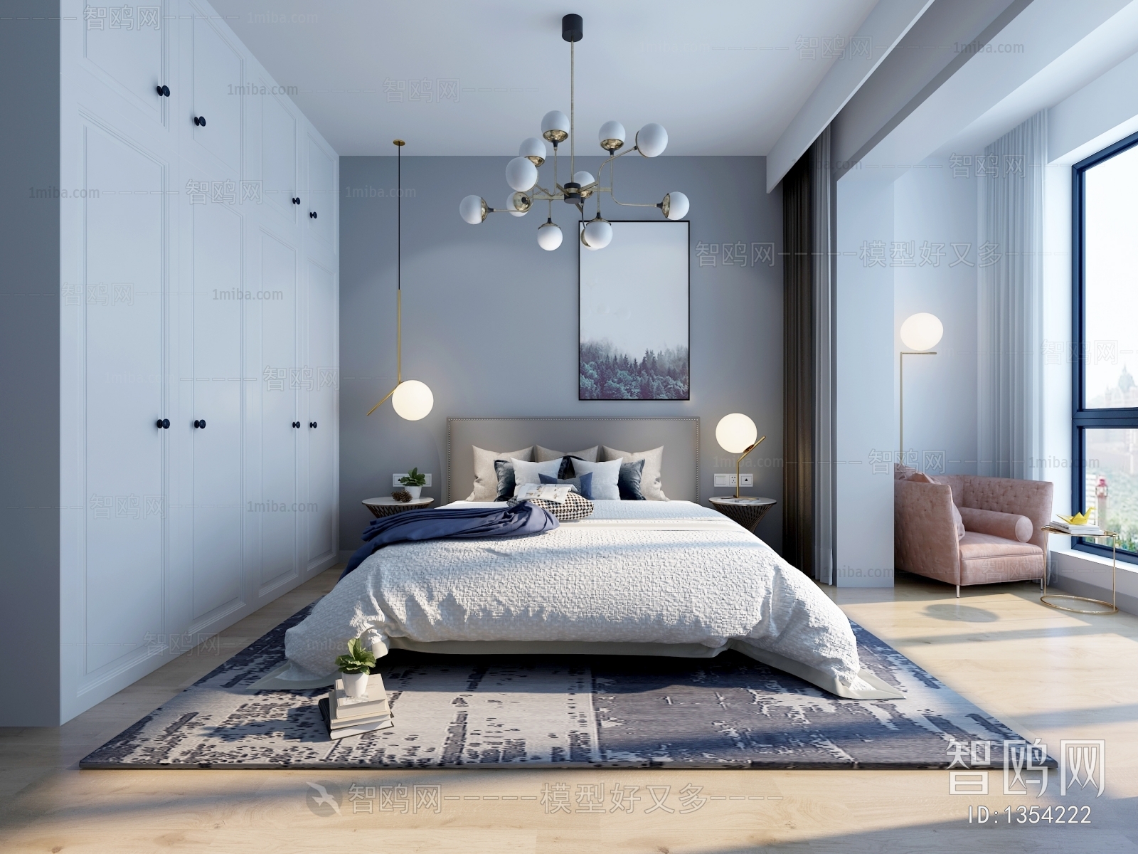 Nordic Style Bedroom