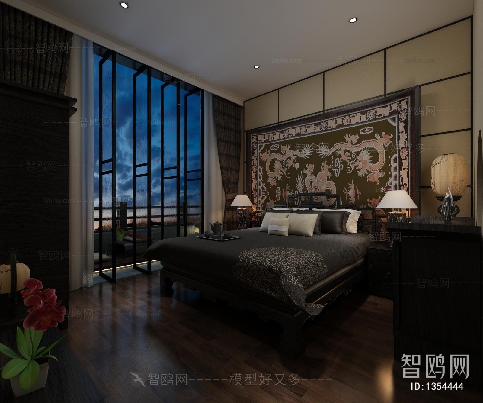 Chinese Style Guest Room
