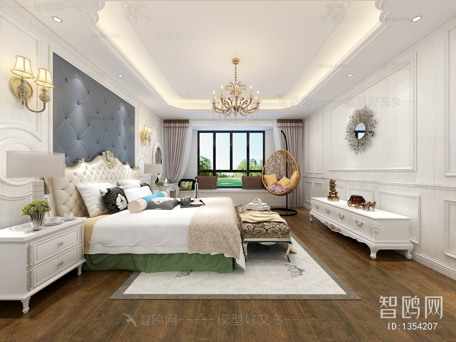 European Style Bedroom