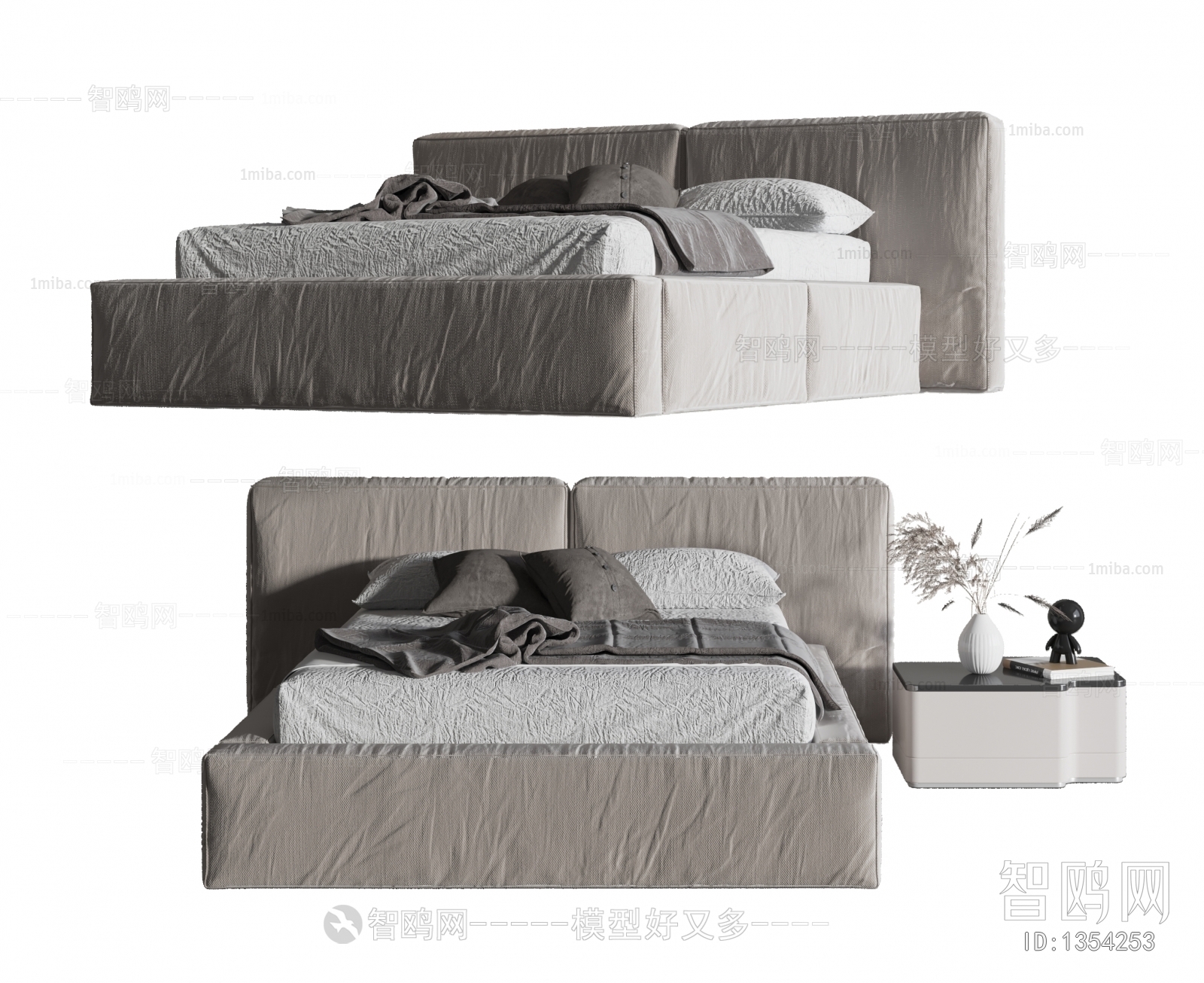 Modern Double Bed