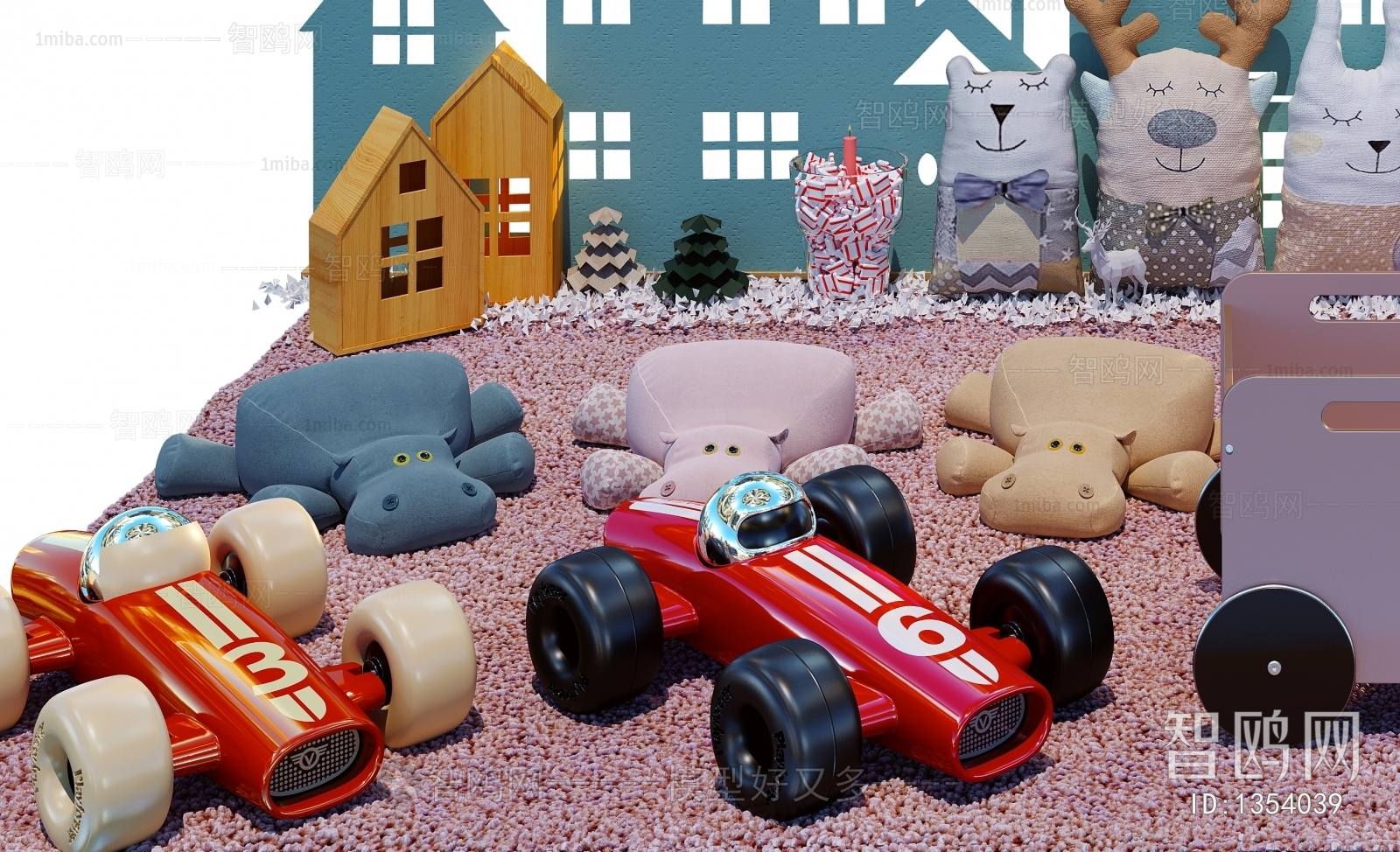 现代儿童汽车玩具