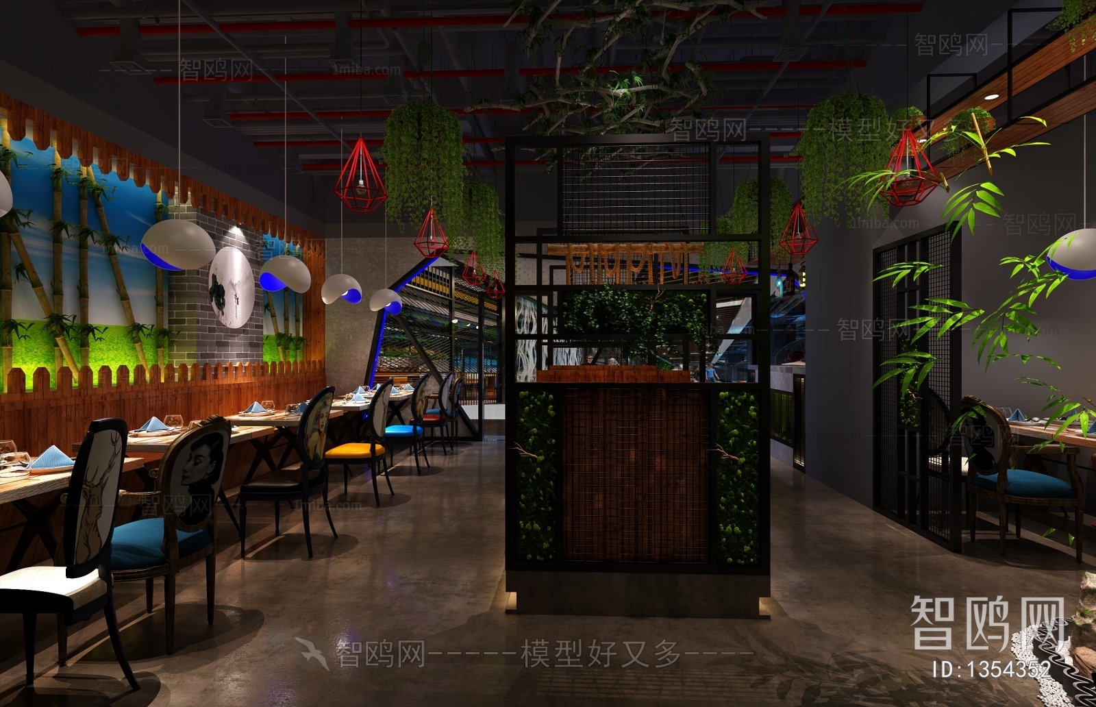 Industrial Style Restaurant