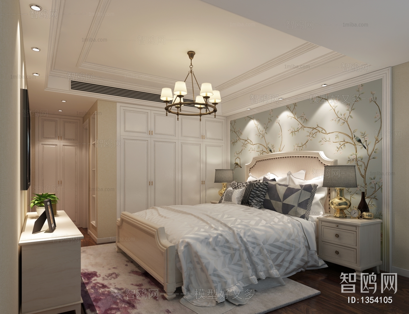 American Style Bedroom