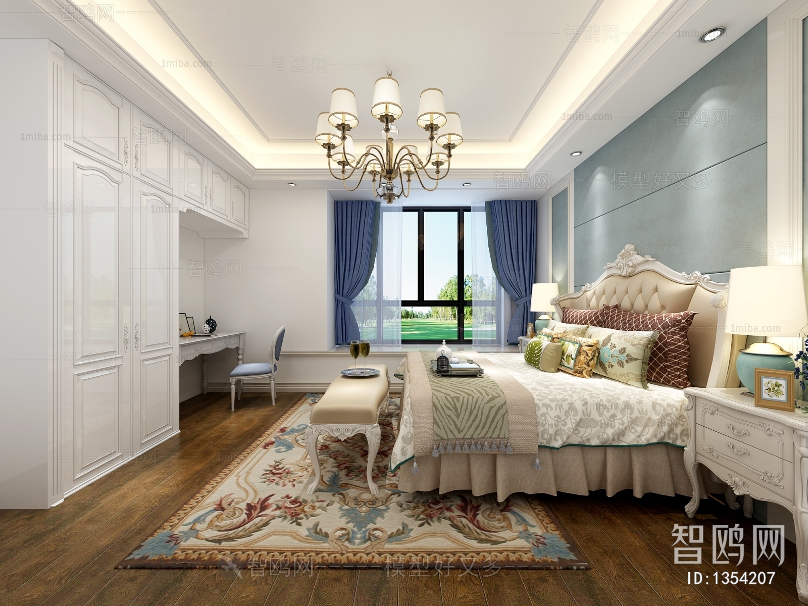 European Style Bedroom