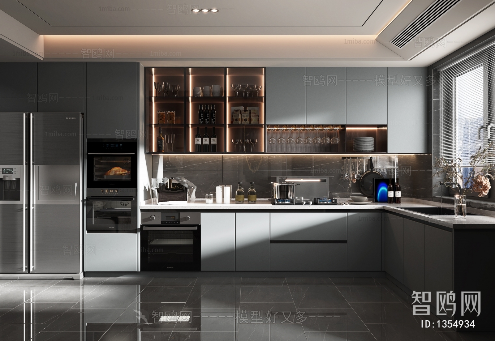 Modern The Kitchen