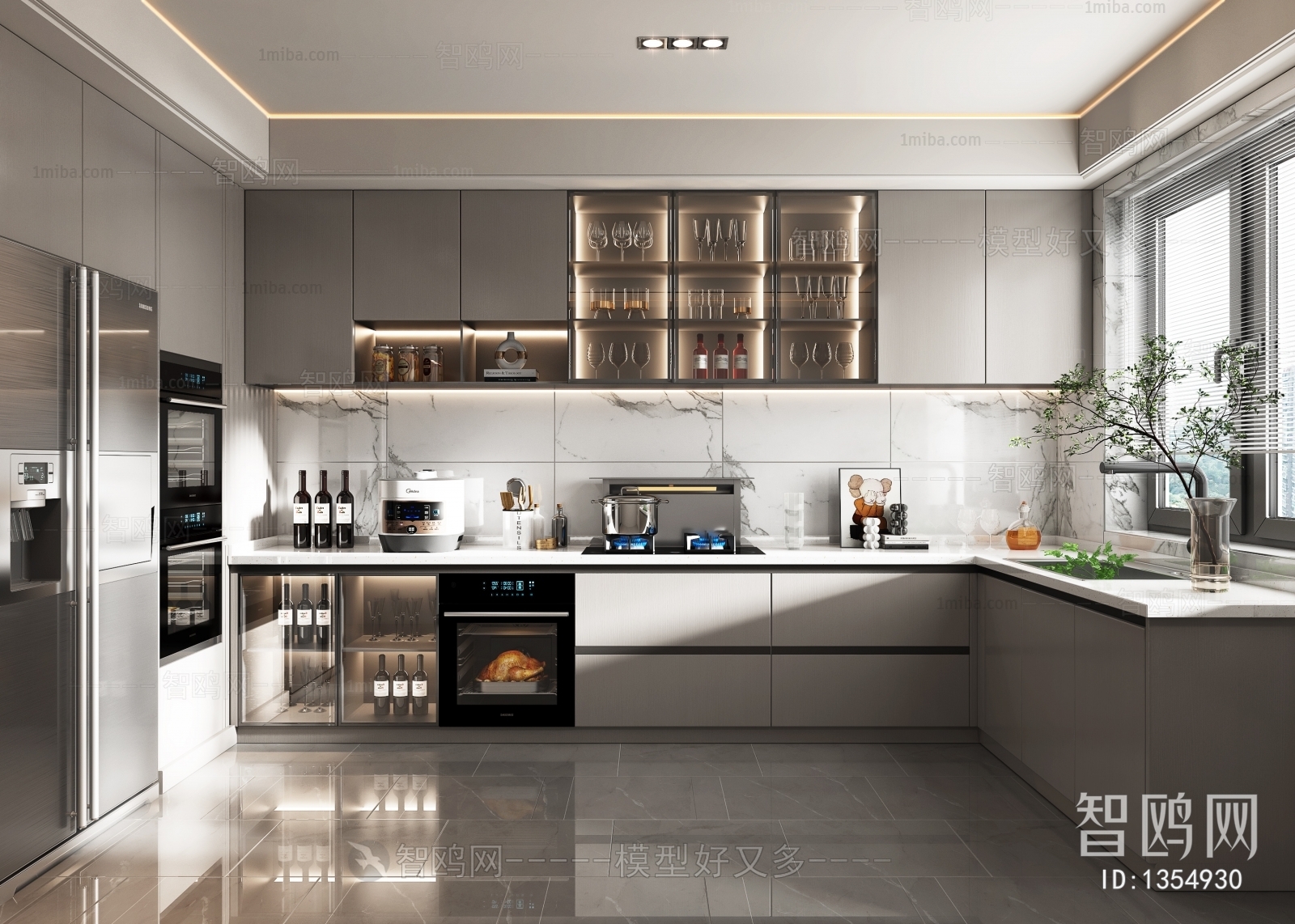 Modern The Kitchen