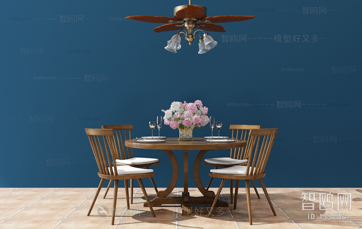 American Style Dining Table And Chairs