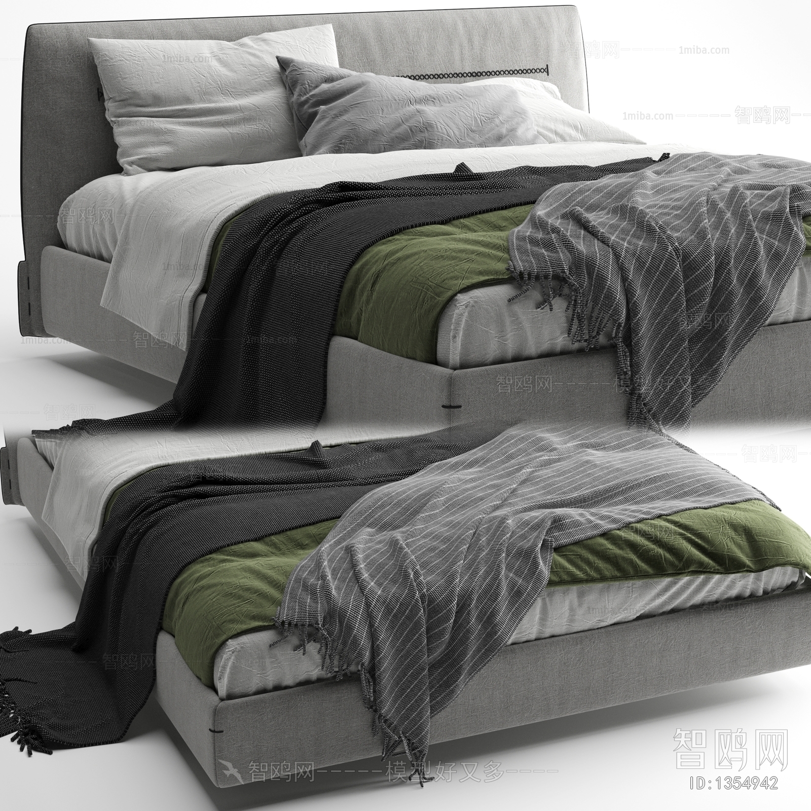 Modern Double Bed