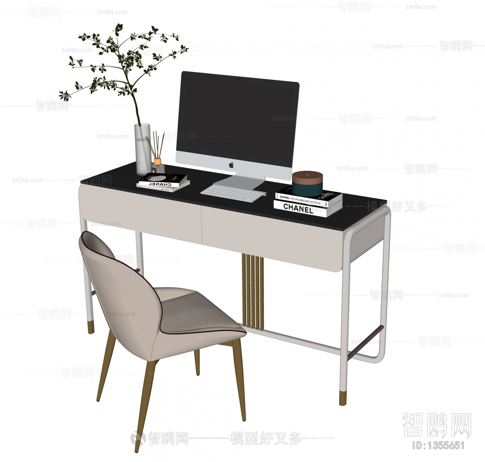 Modern Computer Desk And Chair